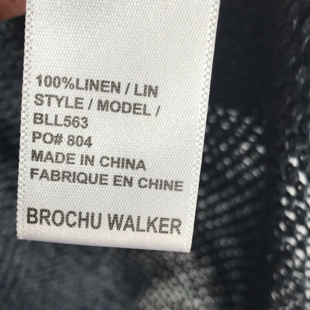 Brochu Walker Linen Knit Tunic Blueish Gra… - Picture 5 of 7